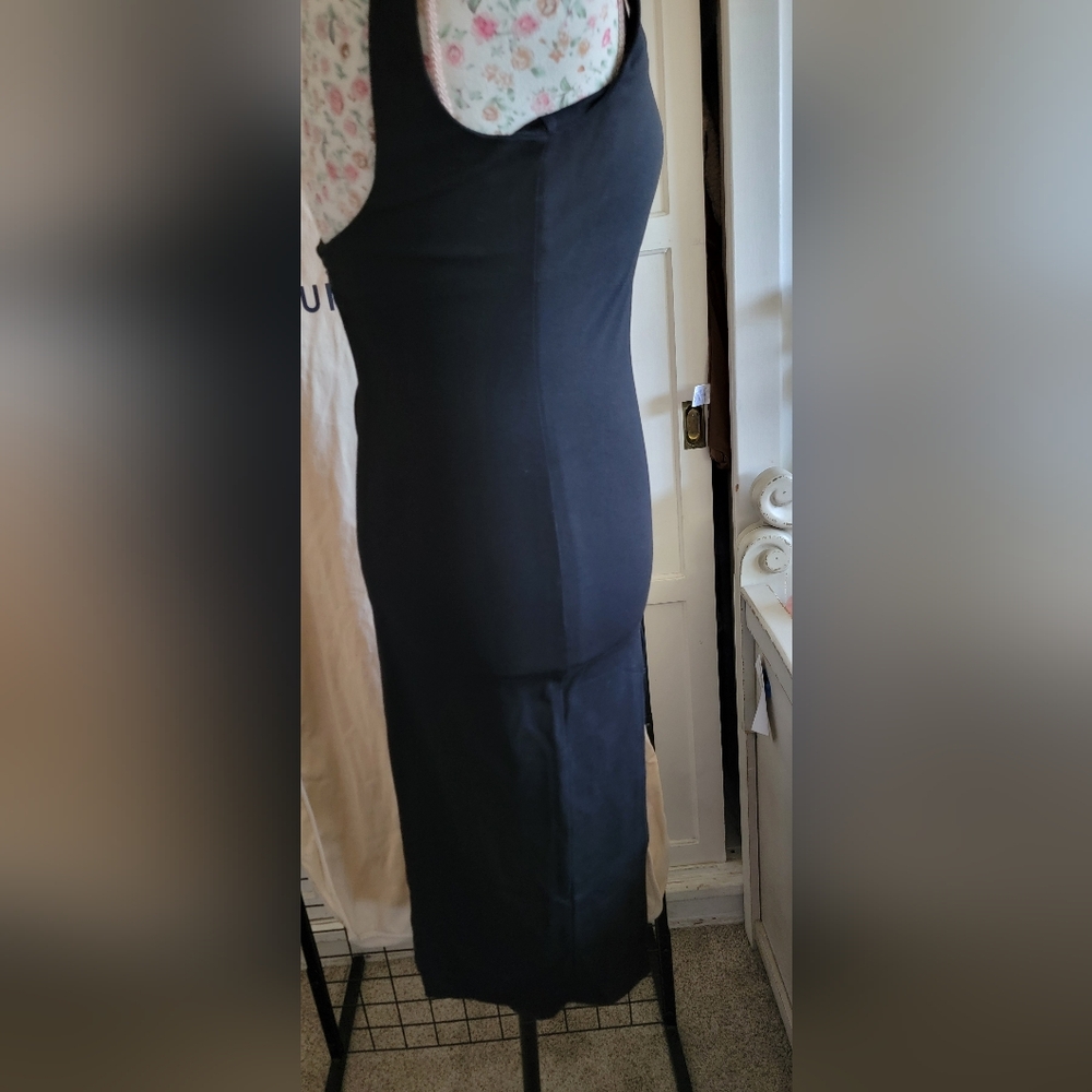 NBD Classic Black Square Neck Tank Dress SIZE Small - Picture 4 of 10